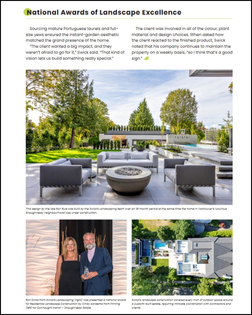 6 - Swick's Landscaping Ltd.